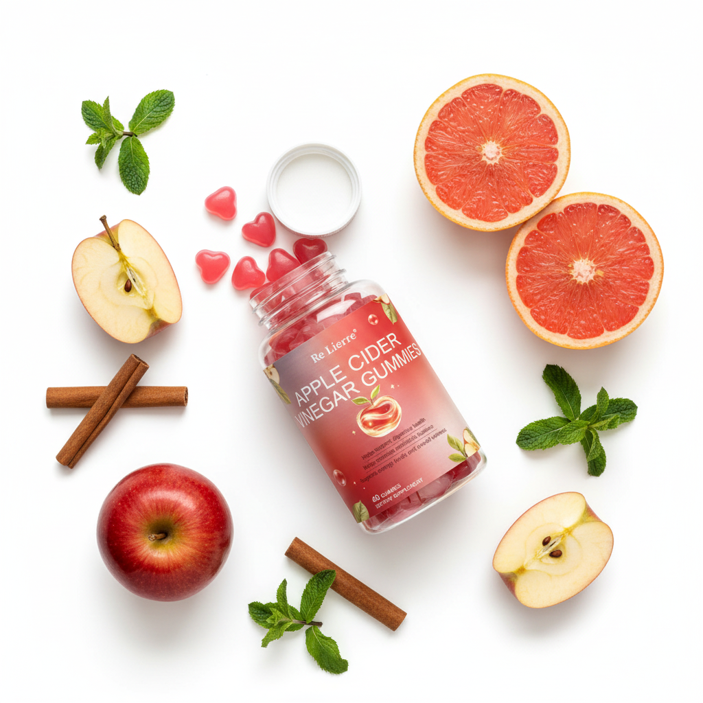 ACV Gummies Flat Lay