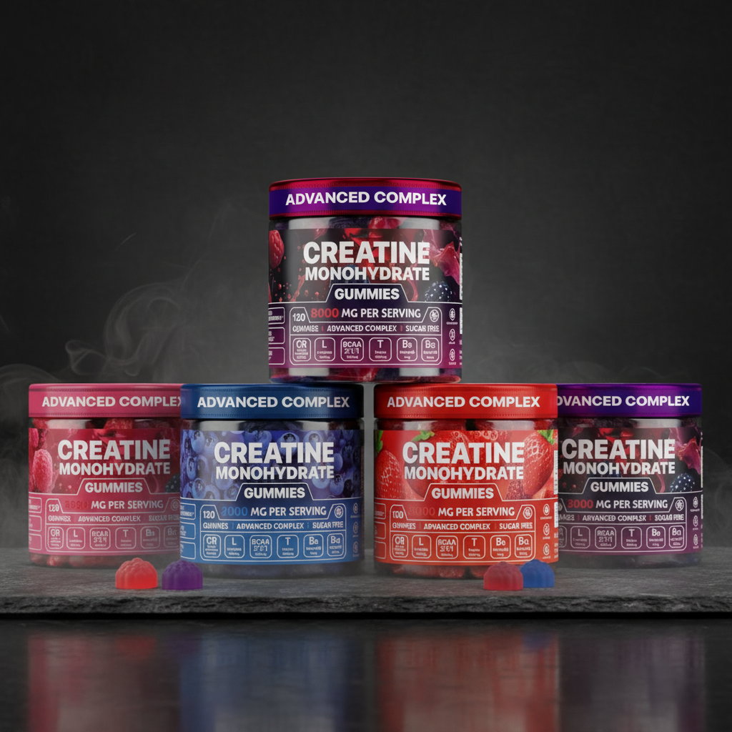 Creatine Gummies All Flavors