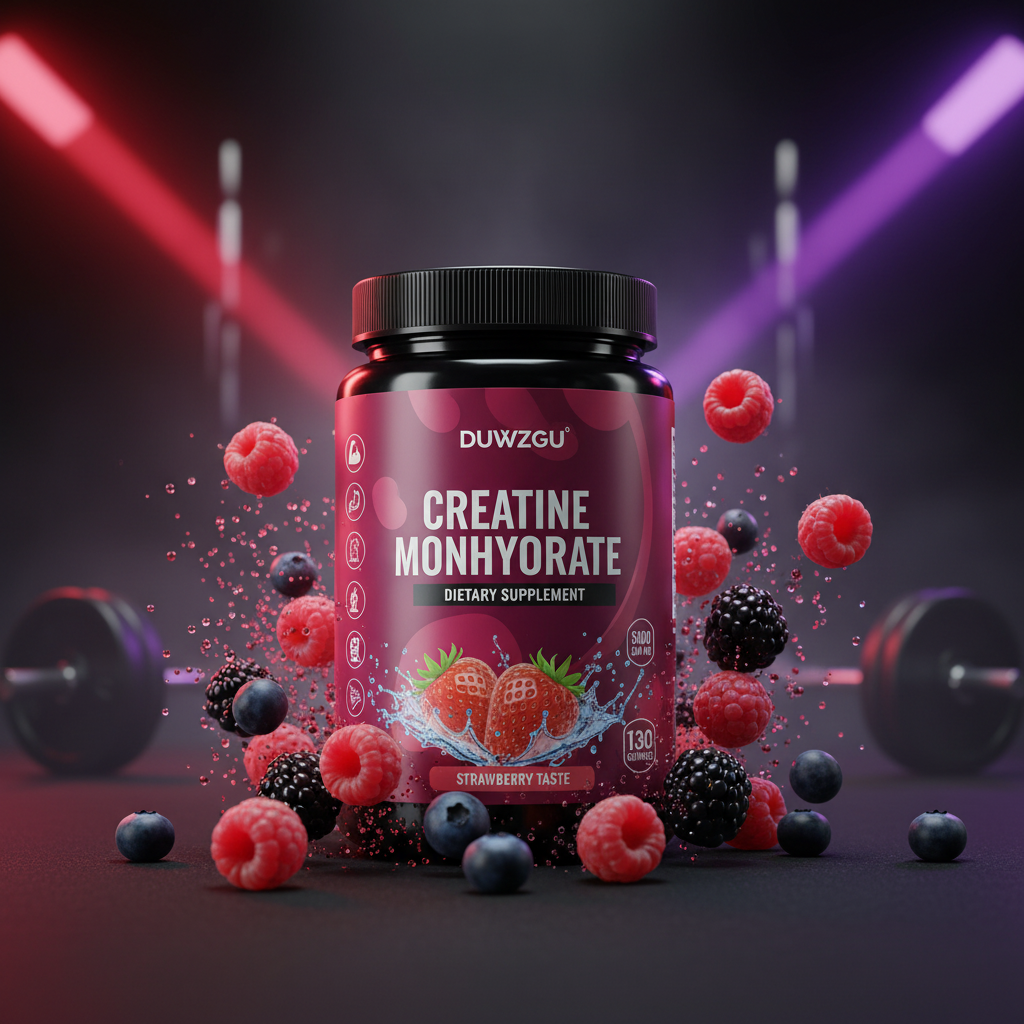 Creatine Gummies Berry Explosion