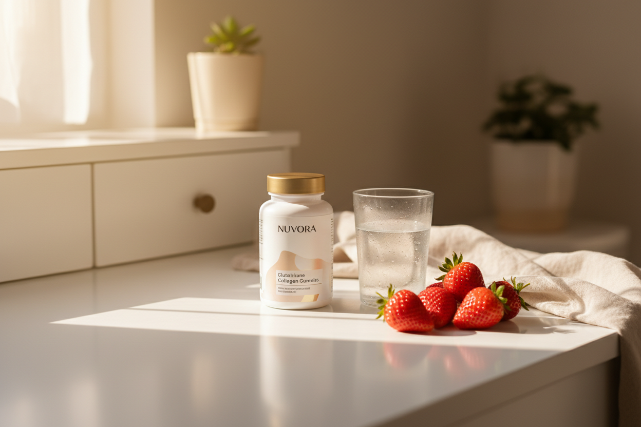 NUVORA Glutathione Collagen Gummies - Lifestyle Wellness