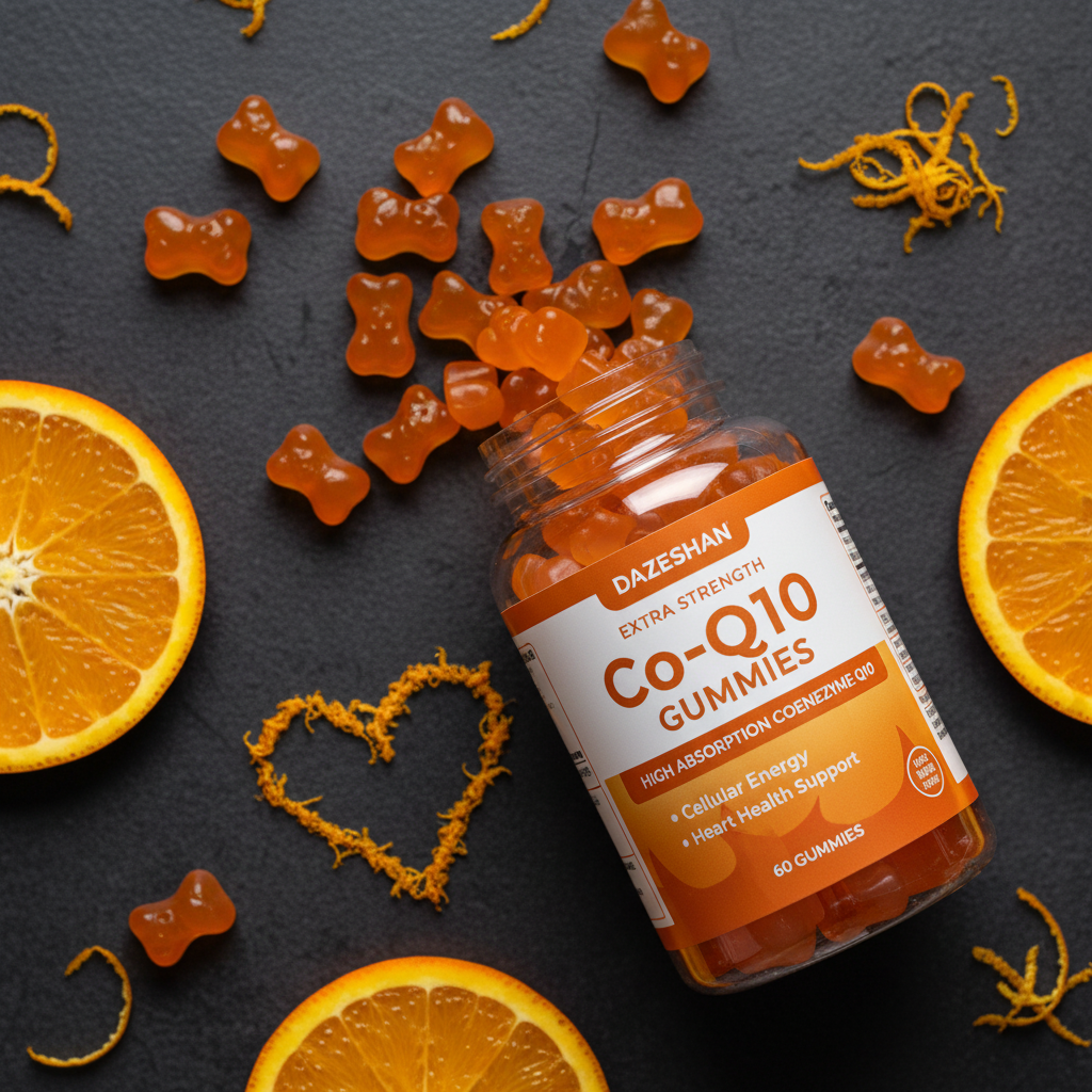 CoQ10 Flat Lay