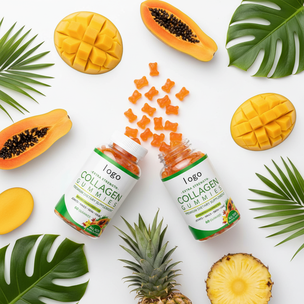 Nuvora Collagen Flat Lay