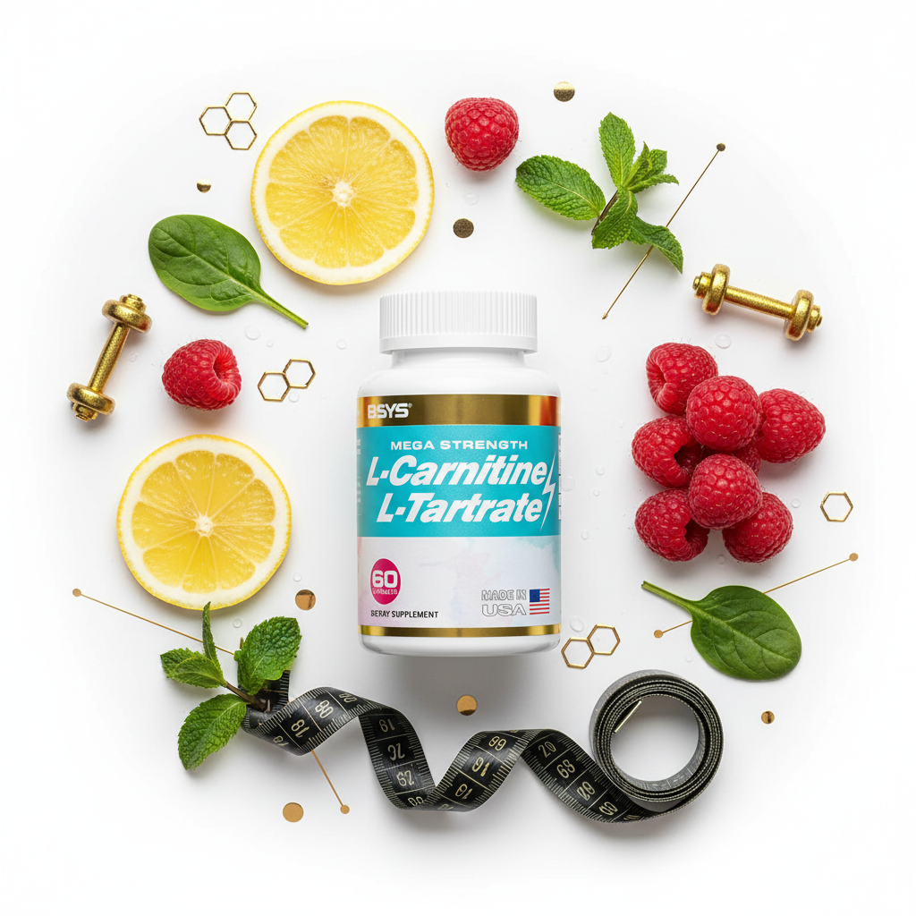 Nuvora L-Carnitine Flat Lay