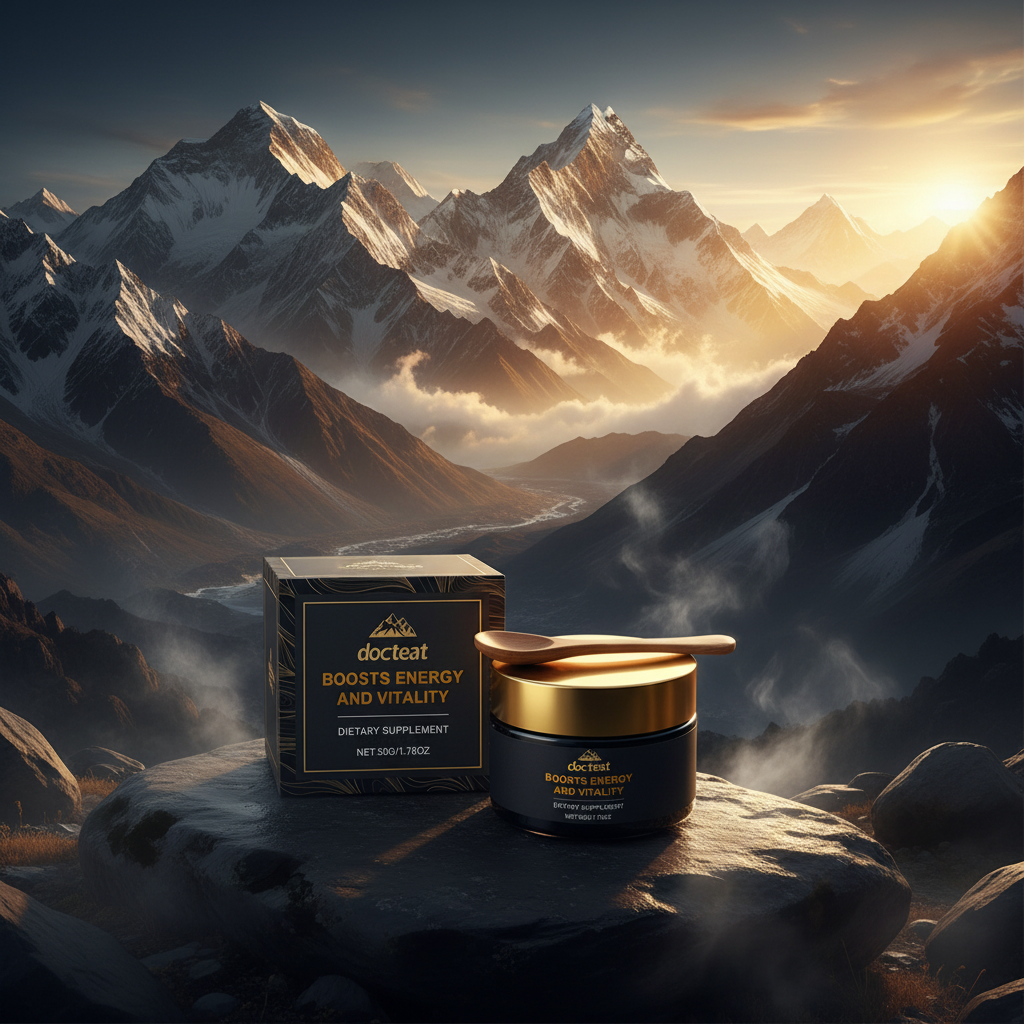 Nuvora Shilajit Resin Mountains