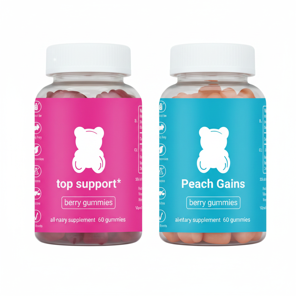 Top Support & Peach Gains Product Shot