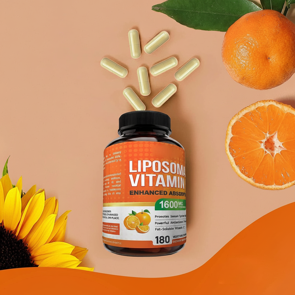 Vitamin C Flat Lay